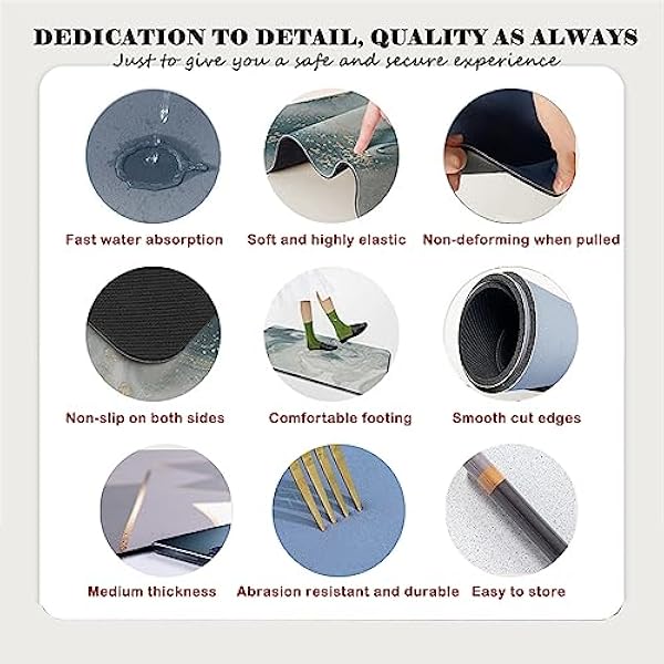 Badkamer badmat tapijt, badmatten voor badkamer, dun wasbaar sneldrogend antislip badkamer vloermat zacht tapijt super absorberende badmat met rubberen achterkant, badmat voor badkuip, gootsteen